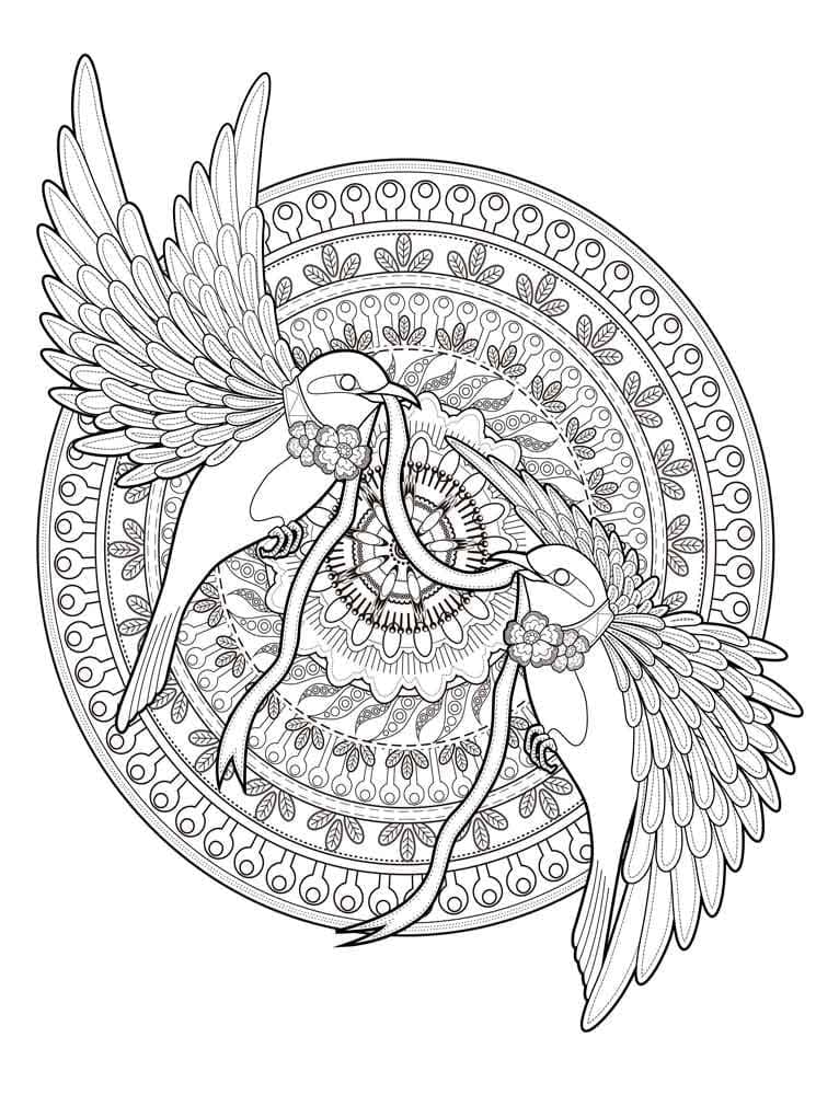 Mandalas Animaux 29